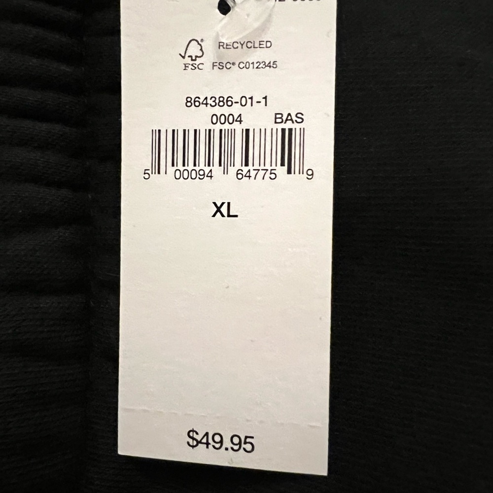 NWT XL Gap Navy Sweatpants - Picture 4 of 7